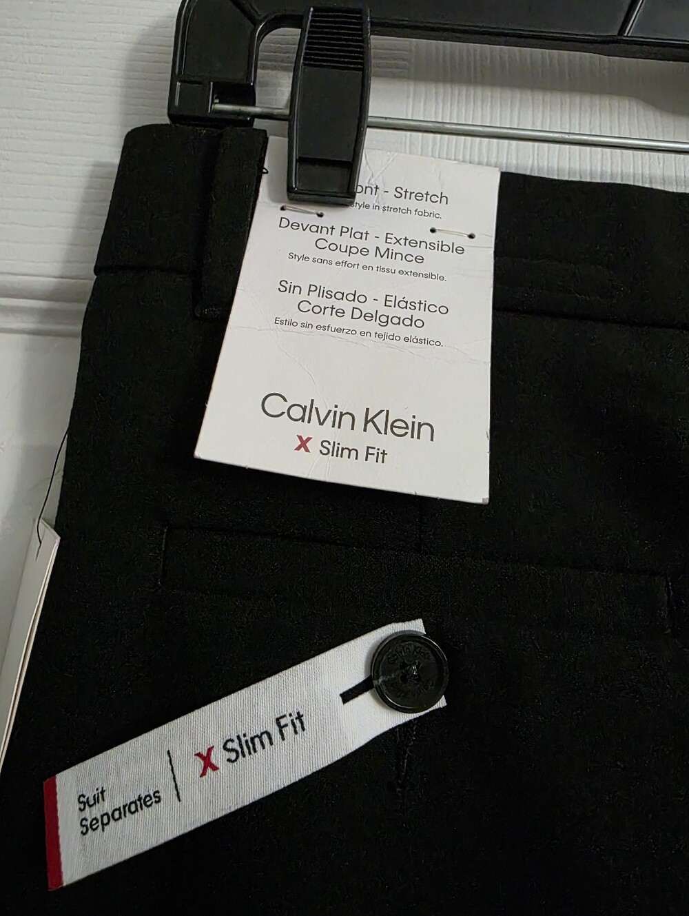 Calvin Klein Boys Slim-Fit Stretch Suit Pants Size 20 Regular NWT - Picture 5 of 6